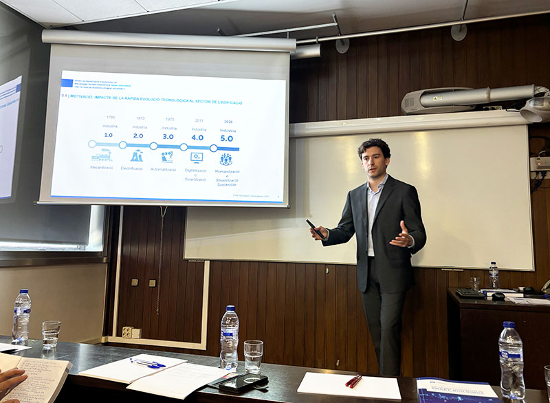 Lectura de la tesis doctoral de Gil Vinyeta